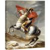 image:imageWieco Art Framed Napoleon Crossing The Alps of JacquesLouis David Oil Paintings Reproduction Abstract HD Prints Wall Decor Classic Artwork for Home amp Office DecorationGallery Wrapped