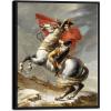 image:imageWieco Art Framed Napoleon Crossing The Alps of JacquesLouis David Oil Paintings Reproduction Abstract HD Prints Wall Decor Classic Artwork for Home amp Office DecorationFramed