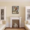 image:imageWieco Art Framed Napoleon Crossing The Alps of JacquesLouis David Oil Paintings Reproduction Abstract HD Prints Wall Decor Classic Artwork for Home amp Office DecorationFramed