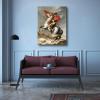 image:imageWieco Art Framed Napoleon Crossing The Alps of JacquesLouis David Oil Paintings Reproduction Abstract HD Prints Wall Decor Classic Artwork for Home amp Office DecorationGallery Wrapped