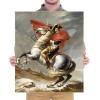 image:imageWieco Art Framed Napoleon Crossing The Alps of JacquesLouis David Oil Paintings Reproduction Abstract HD Prints Wall Decor Classic Artwork for Home amp Office DecorationGallery Wrapped